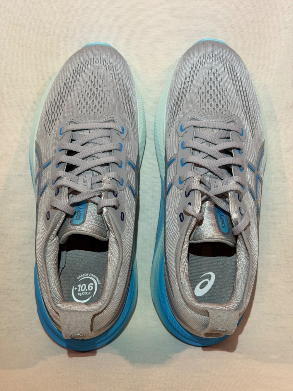 ASICS Gel-Kayano 31 Women's Size 10 Gray Blue Running Shoes NWOT - Picture 6 of 10